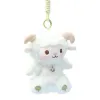 The light green plush little lamb pendant is a cute and adorable keychain decoration for car bags Item Picture